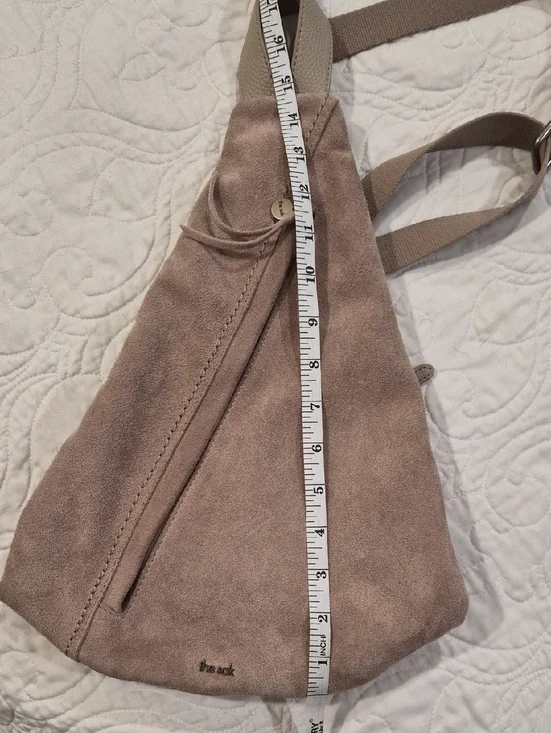 The Sak Taupe Suede Sling Belt Bag - Picture 6 of 8